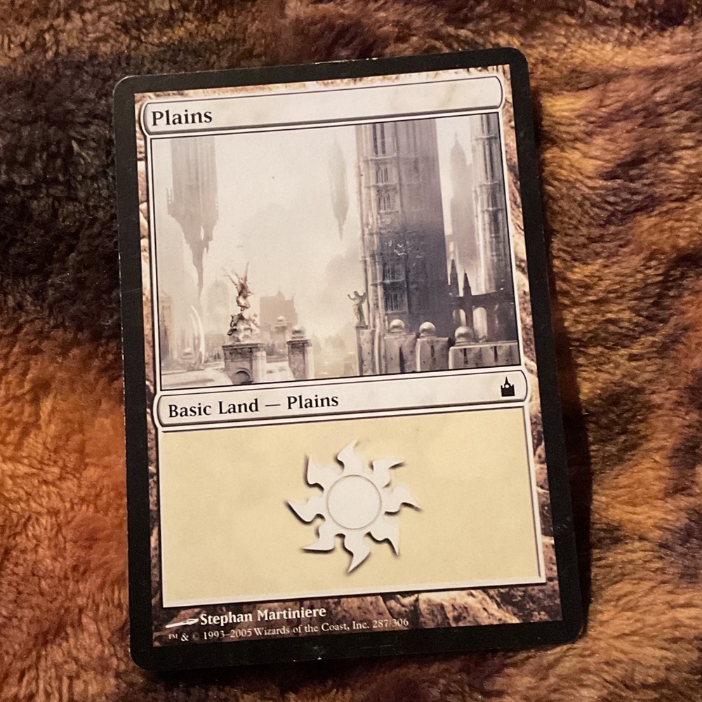 Plains Card magic gathering 287/306